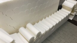 Weserland GmbH - Erneuerung Sitzpolster Bahn Refurbishment Expertise Schnittschaum