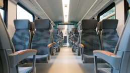 Weserland GmbH - Erneuerung Sitzpolster Bahn Refurbishment Projekt Showcase